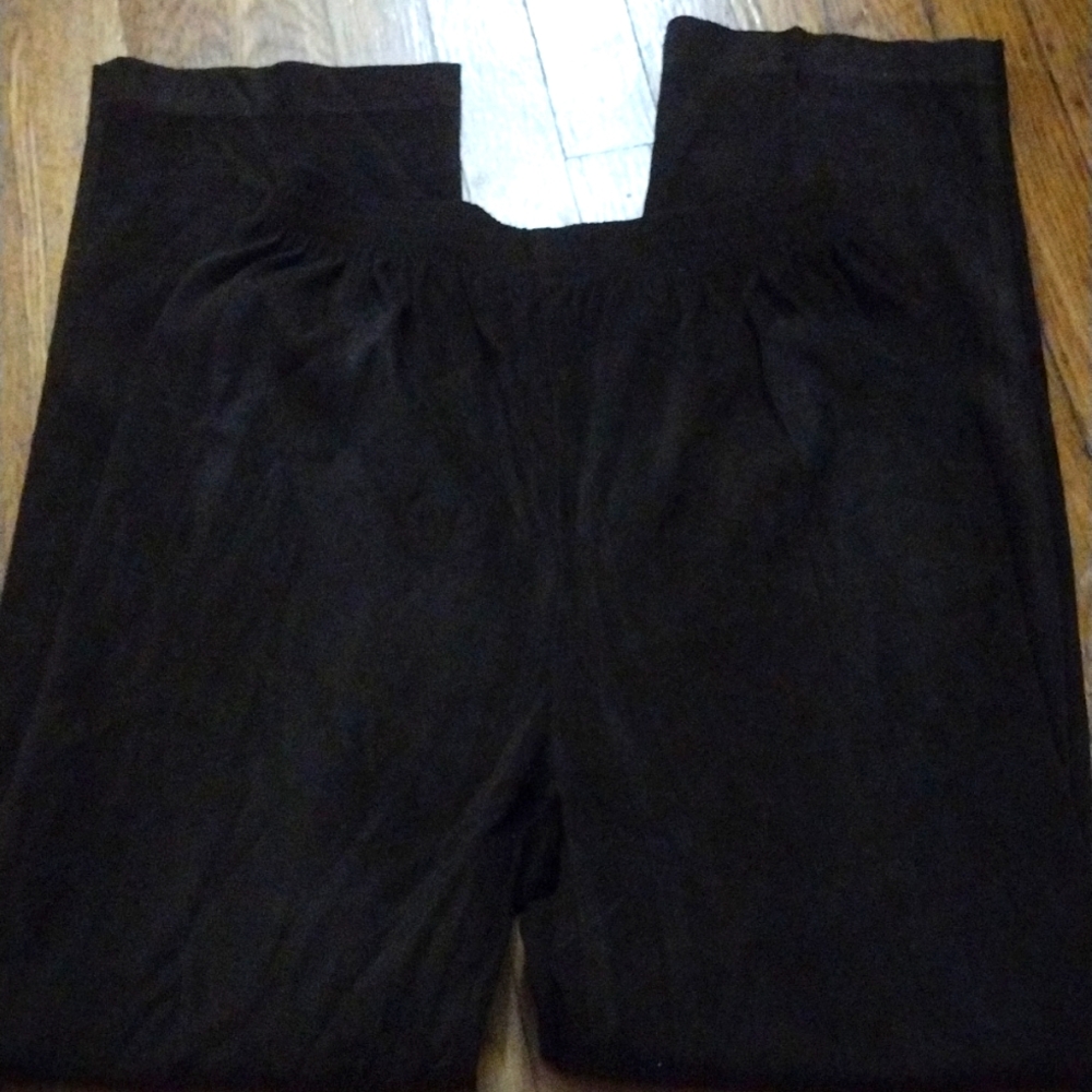 Dark Brown Women's Stretch Pants 24 in Waist Fabric Feels Really Soft
